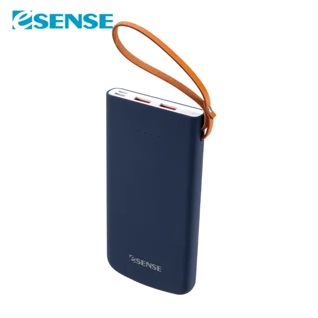 【ESENSE 逸盛】ADF100R 10000mAh 18W 三輸出PD快充行動電源(超輕薄設計)