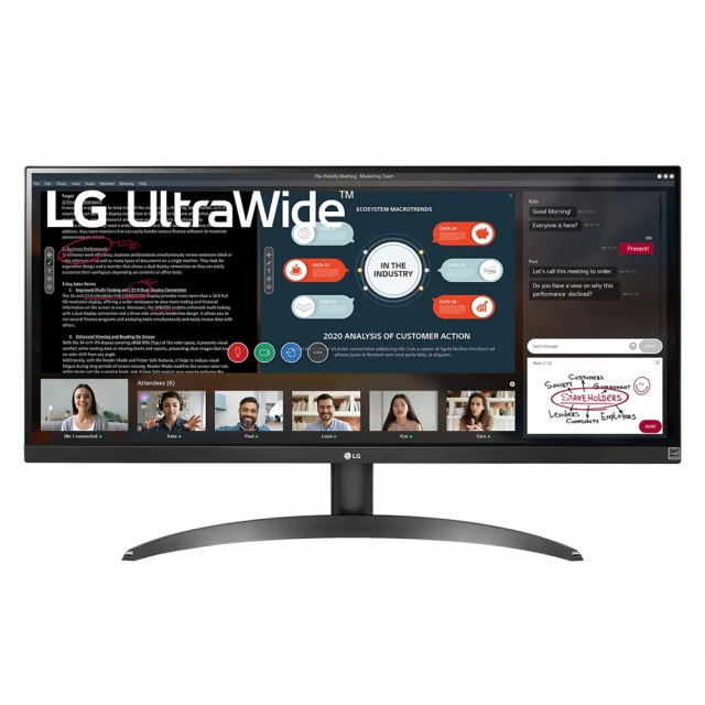 LG 樂金 34WQ500 34型 IPS 21:9 100