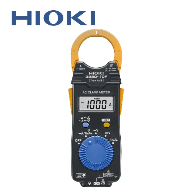 【HIOKI】超薄型交流鉤錶/電錶(3280-10F)