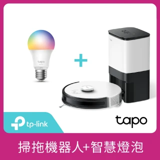 TP-LinkTP-Link Tapo RV30 plus 光學雷達導航掃地機器人+Tapo L530E 智能燈泡