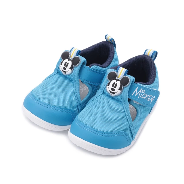 Disney 迪士尼Disney 迪士尼 13-16cm 米奇網布透氣寶寶鞋 藍 中小童鞋