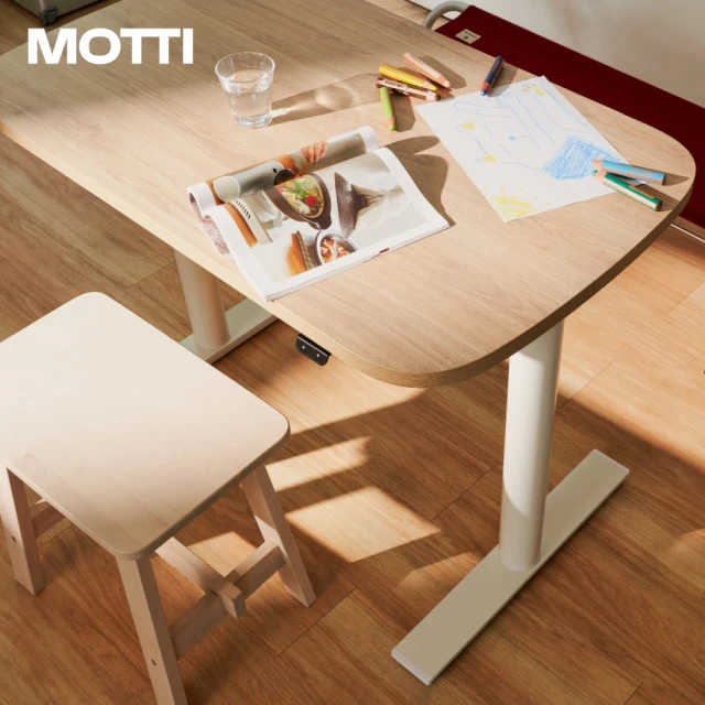 第03名 【MOTTI】電動升降桌｜Itti 小型升降書桌-餐桌-工作桌-送宅配組裝服務(小宅救星 直覺操控 安全防壓)