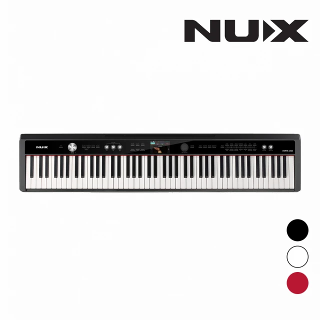 NUX NPK-20 88鍵 便攜式自動伴奏電鋼琴 多色款(原廠公司貨 商品保固有保障)