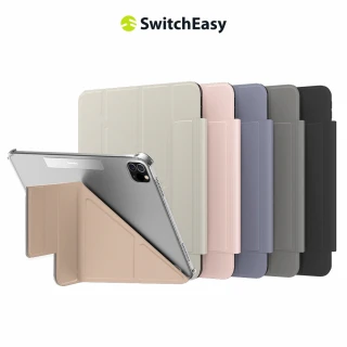 【魚骨牌 SwitchEasy】iPad Pro 11吋/Air 10.9吋 Origami Nude 多角度透明保護殼(支援2022 iPad Pro)