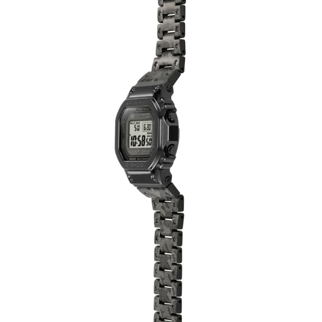 CASIO 卡西歐】G-SHOCK 40週年限定電波藍牙太陽能電力全金屬塗鴉藝術家