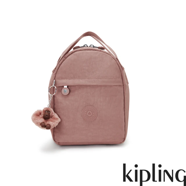 KIPLING 乾燥藕粉色小巧兩用手提後背包-CORMAC MINI