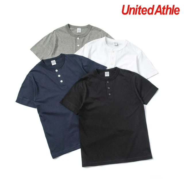 United AthleUnited Athle 日本授權 5004-01 亨利領 5.6OZ 短T(United Athle 亨利領 5.6OZ 短T)