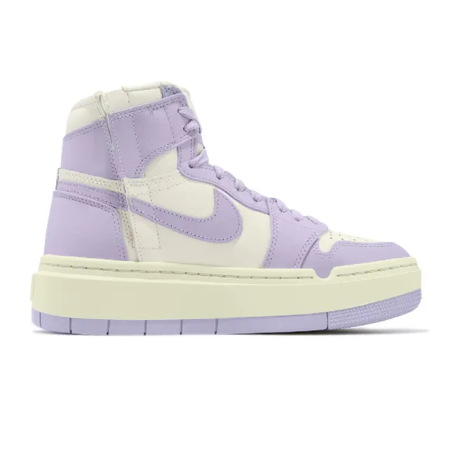 NIKE 耐吉】Wmns Air Jordan 1 Elevate High 女鞋淡紫Titanium 厚底