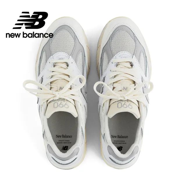 NEW BALANCE NB x Teddy Santis 美製復古運動鞋_中性_白灰色_M990TC2-D(MOMO獨家限量販售)