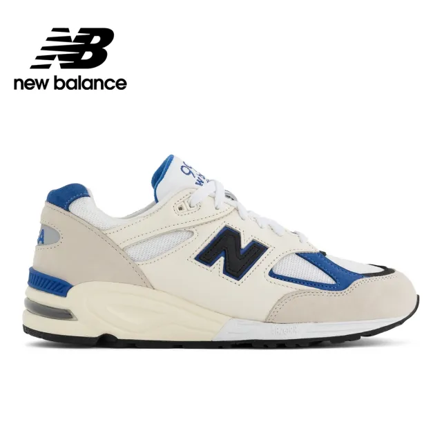 NEW BALANCE NB Teddy Santis美製復古運動鞋_中性_白杏藍_M990WB2-D