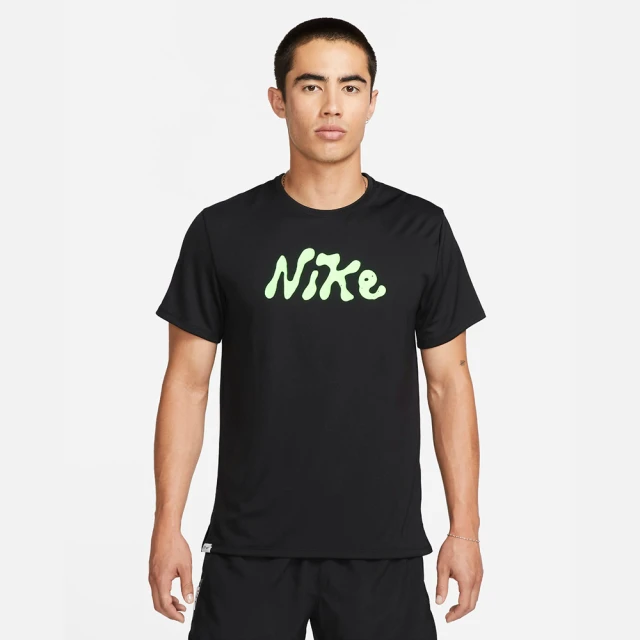 NIKE 耐吉 上衣 男款 短袖上衣 運動 AS M NK DF UV S72 MILER SS 黑 FB7947-010