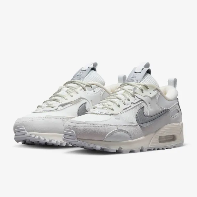 NIKE 耐吉】W AIR MAX 90 FUTURA 女休閒運動鞋白銀(FB1877110) - momo