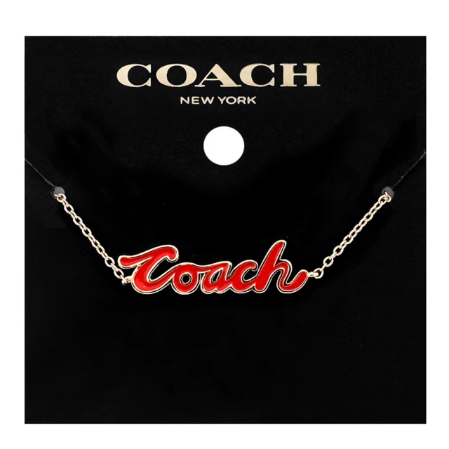 COACH C Logo 釦式不可調手環(金色/開心果綠)好