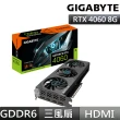 【GIGABYTE 技嘉】GeForce RTX 4060 EAGLE OC 8G 顯示卡(N4060EAGLE OC-8GD)