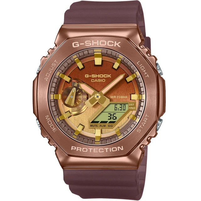 CASIO 卡西歐CASIO 卡西歐 G-SHOCK 頂級奢華越野冒險運動錶(GM-2100CL-5A)
