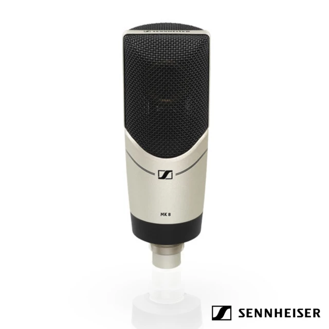 SENNHEISER 森海塞爾 德國 聲海 MK8 雙振膜電容式專業麥克風(SH506195)