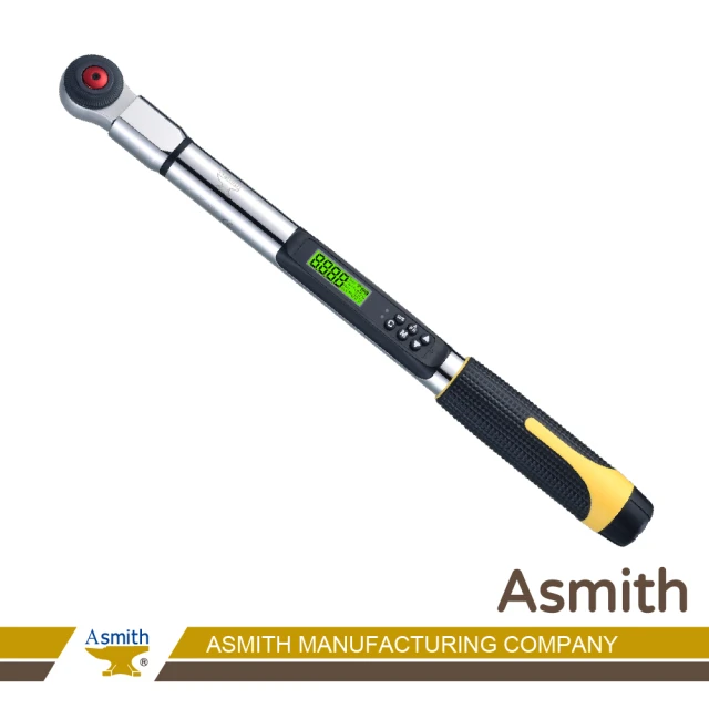 Asmith(鐵匠牌) ※充電款※6-60Nm三分頭 換頭處9*12mm WI-60-2-C(換頭型充電款-數位扭力扳手)