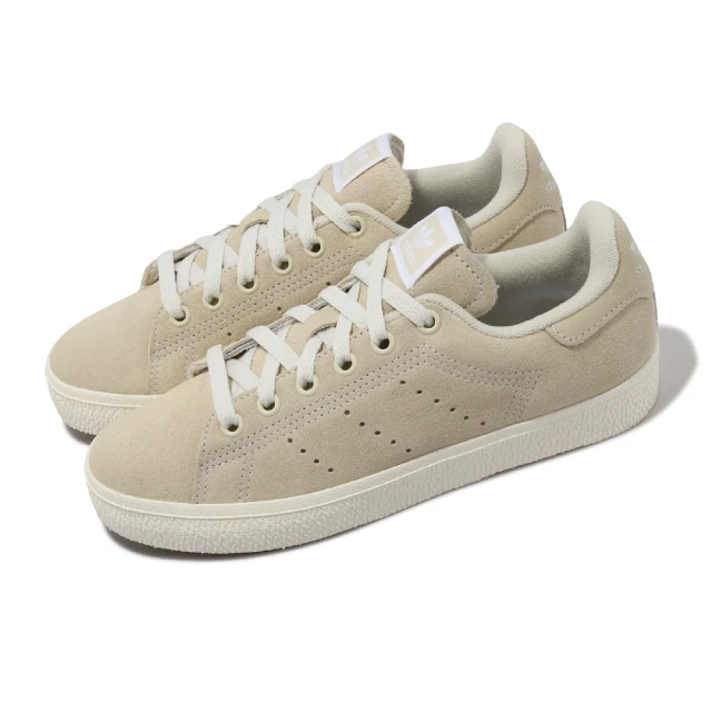 adidas 愛迪達adidas 愛迪達 休閒鞋 Stan Smith CS W 女鞋 米白 卡其 麂皮 復古 經典 愛迪達(IG0344)