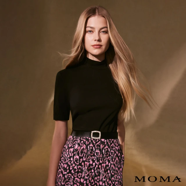 MOMA 優雅金蔥豹紋洋裝(金色) 推薦
