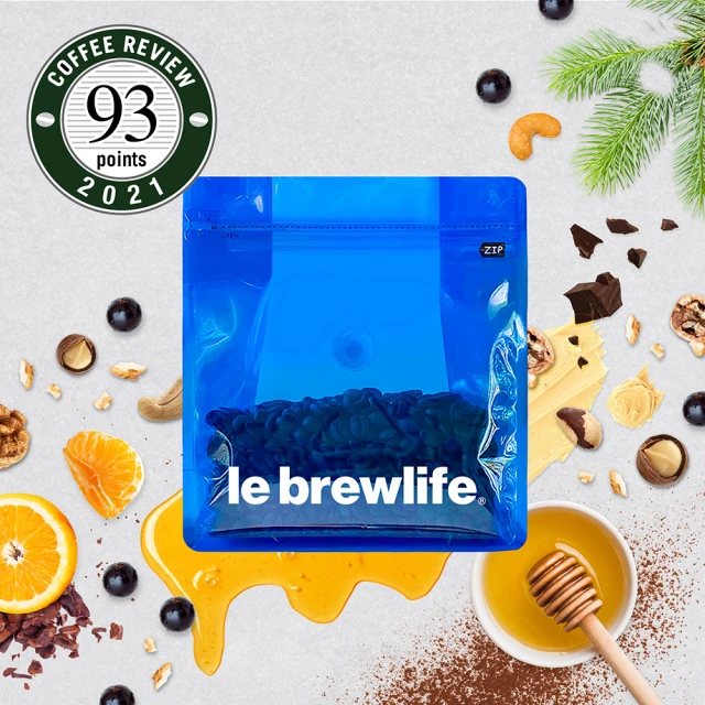 le brewlife 樂步 哥倫比亞 棕櫚樹＆大嘴鳥莊園 厭氧控制乳酸發酵 中烘焙 精品咖啡豆(200g)