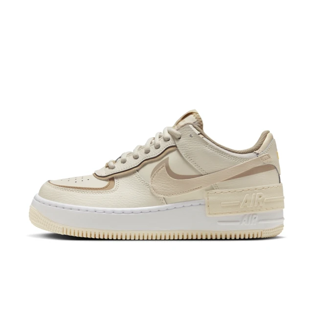 NIKE 耐吉 W AF1 SHADOW 女 休閒 運動鞋 杏色(FQ6871111)