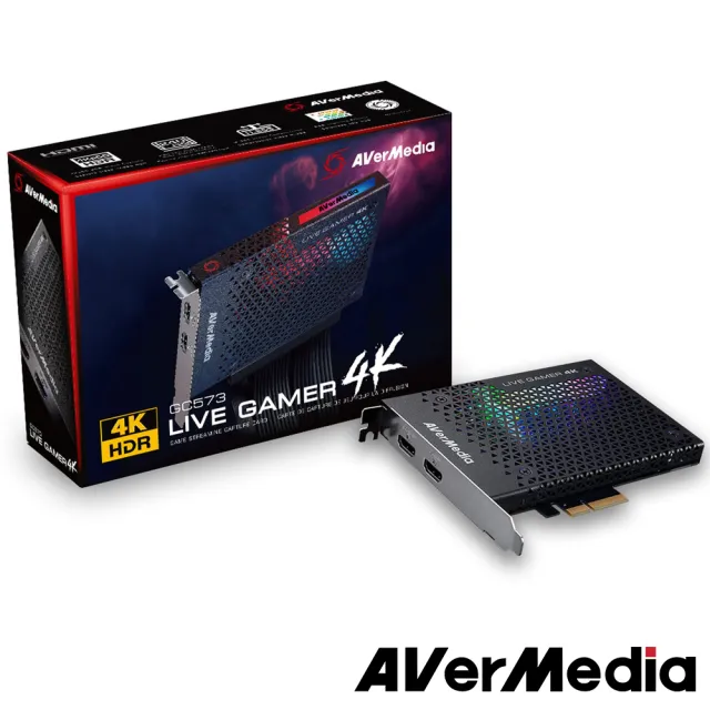 AVerMedia 圓剛】GC573 Live Gamer 4K 實況擷取卡- momo購物網- 好評