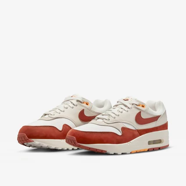 NIKE 耐吉NIKE 耐吉 休閒鞋 運動鞋 W NIKE AIR MAX 1 LX 女鞋 白紅(FD2370100)