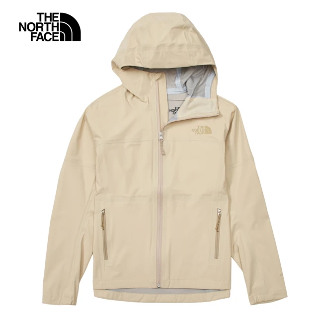 The North FaceThe North Face 北面女款卡其色防水透氣衝鋒衣外套｜5K2W3X4
