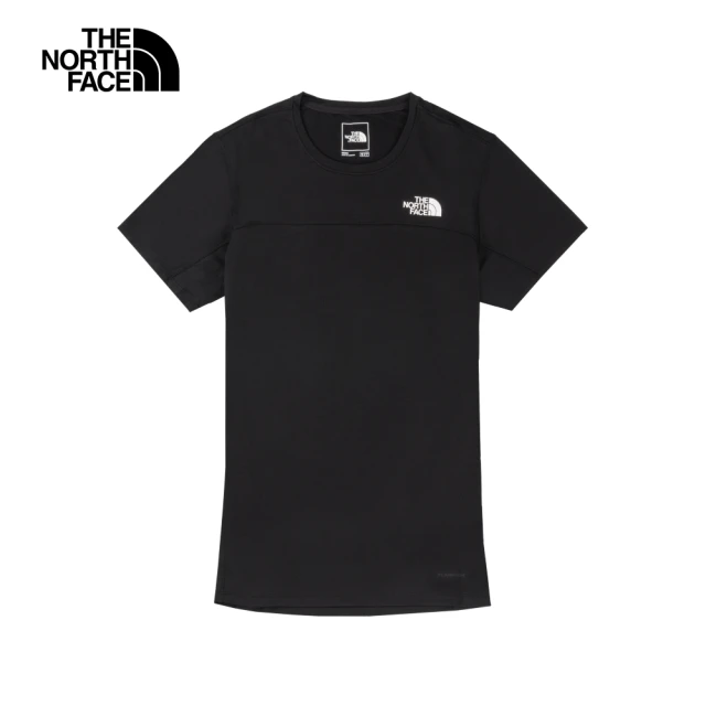 The North Face 北面男款黑色吸濕排汗休閒短袖T恤｜83S3JK3