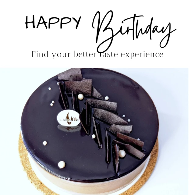 金門邁全球 生日快樂-水果愛心巧克力蛋糕-6吋1顆(271控