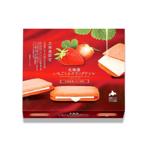 日本PROAD 草莓牛奶夾心餅乾1盒(6個/盒)