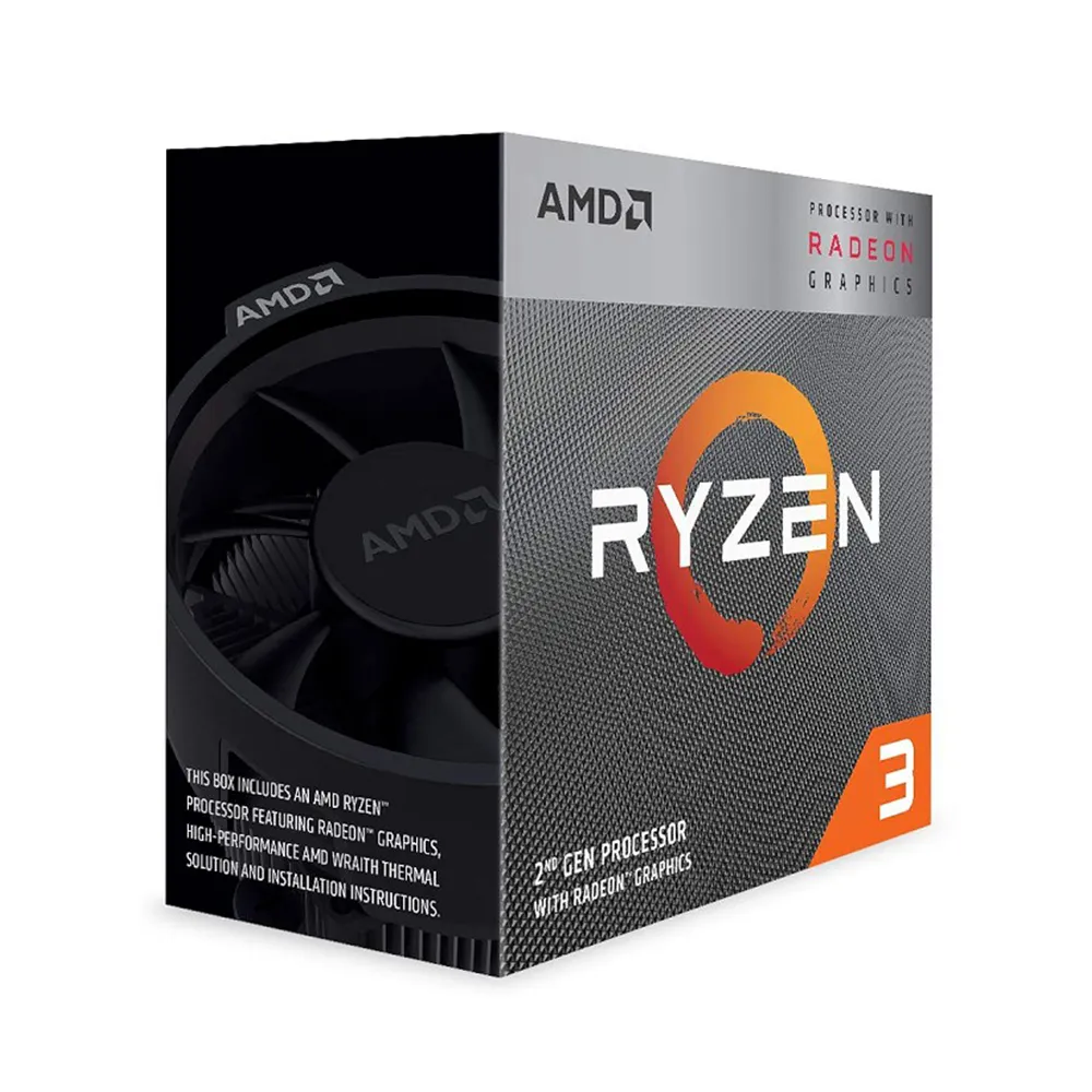 【AMD 超微】Ryzen R3-4100 四核心 CPU中央處理器(3.8GHz)