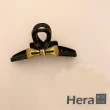 【HERA 赫拉】韓國金屬氣質蝴蝶結爪夾 H111031405(蝴蝶結爪夾)