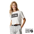 【Mountain Hardwear】Logo Crop Short Sleeve Women LOGO短版短袖棉T恤 女款 霧提白 #1983041
