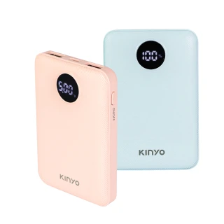 【KINYO】KPB-3317 3400mAh 15.5W PD/QC輕薄快充行動電源