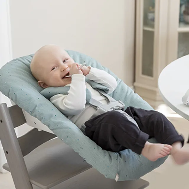 【STOKKE】Tripp Trapp 成長椅初生嬰兒套件(灰色)