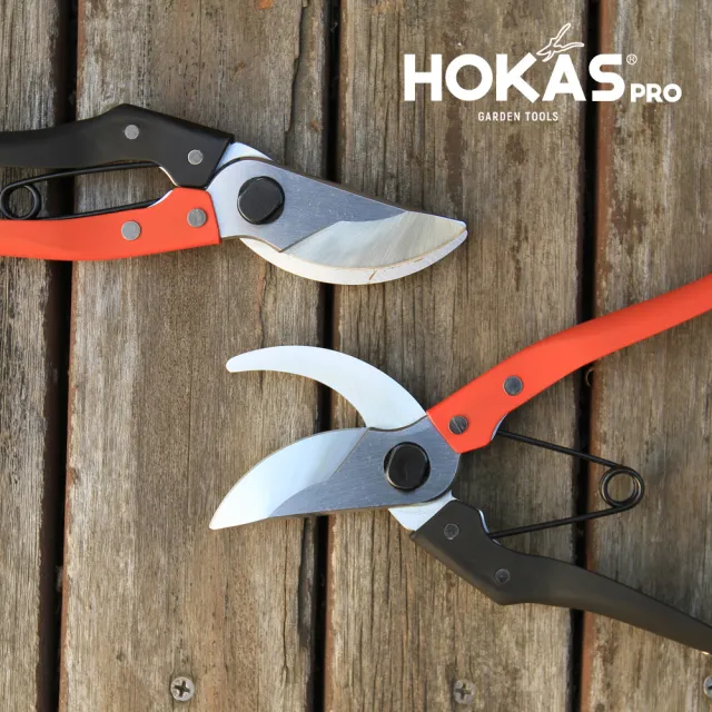 【HOKAS】專業修枝剪單入工具袋精選優惠2件套組  台灣製