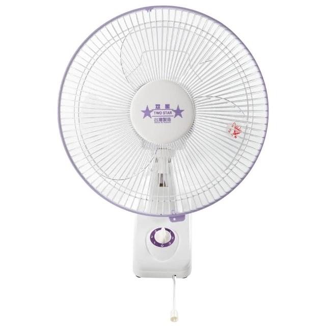 【雙星】12吋壁掛扇(TS-1236超值兩入組)