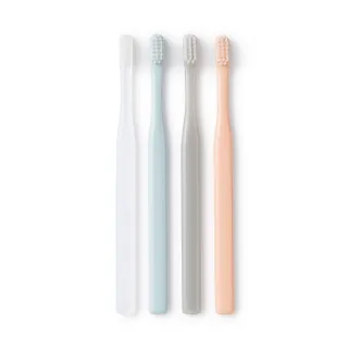 【MUJI 無印良品】聚丙烯牙刷4色組