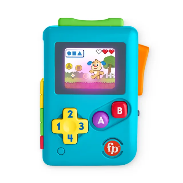 【Fisher price 費雪】聲光便攜掌上遊戲機