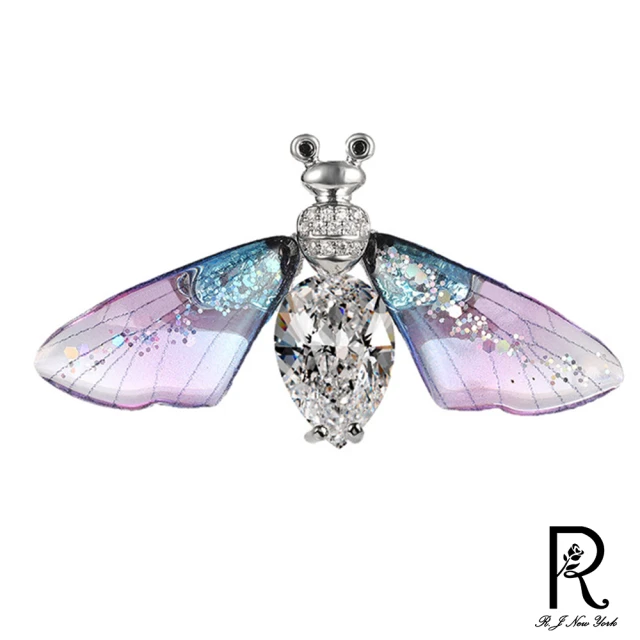 BILLY KING 貝麗晶 小號水晶鑽胸針(BC706) 