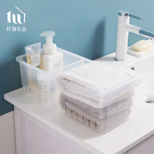 【好物良品】三入組6.5L_冰箱分類收納盒冷凍盒儲物盒抽屜盒(PP收納盒 浴室收納盒 抽屜收納盒)