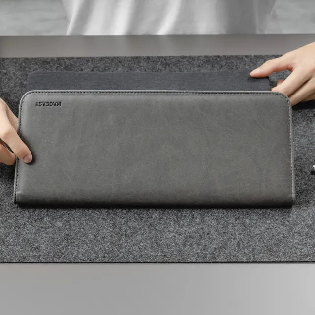 【MAGEASY】MacBook 15/16吋 MagSleeve 磁吸筆電收納包(輕盈質感 超纖內襯)