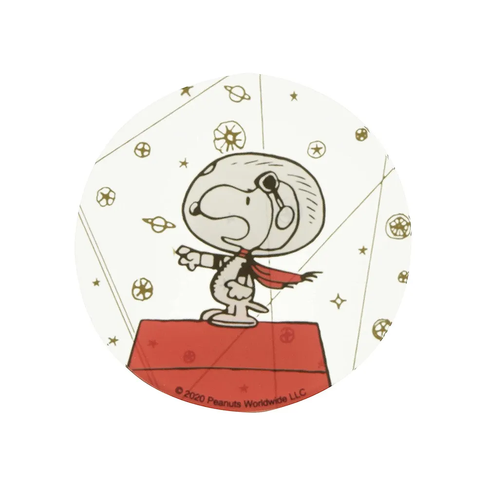 【日本山加yamaka】SNOOPY 壓克力杯墊 史努比 太空人(餐具雜貨)