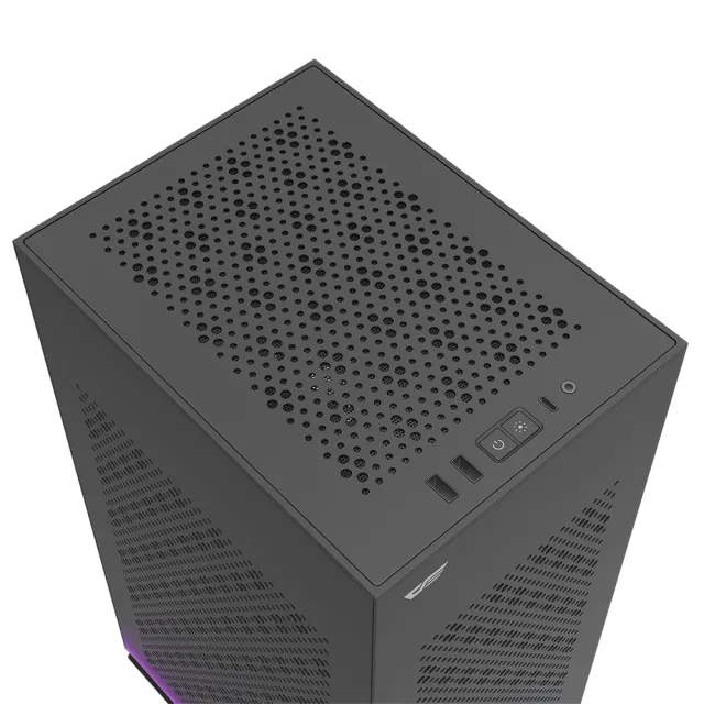 【darkFlash】DLH21 黑色 ITX電腦機殼(迷你小機殼)