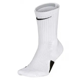 【NIKE 耐吉】襪子 滿額出貨 Elite  白 中筒襪 長襪 菁英 單雙入 籃球襪(SX7622-100)