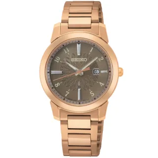 【SEIKO 精工】Lukia系列 綻放 太陽能腕錶 聖誕節 禮物 送禮(SUT420J1/V137-0DK0B)