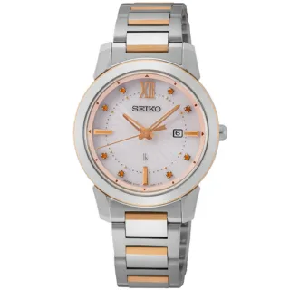 【SEIKO 精工】Lukia系列 綻放 太陽能腕錶 禮物 送禮 推薦(SUT416J1/V137-0DL0KS)