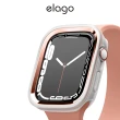 【Elago】Apple Watch S9/8/7/6/5/4/SE 44/45mm Duo玩色TPU保護框 贈透明內框x1(防撞殼/蘋果錶殼)