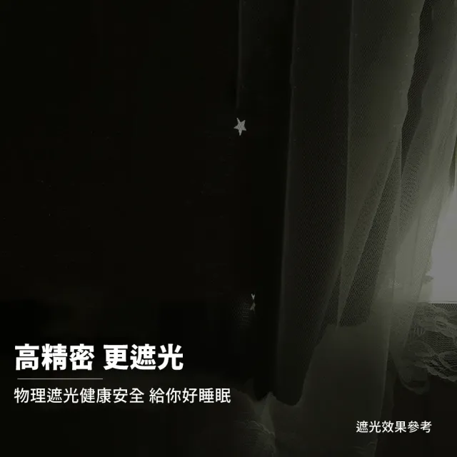 【不見光】魔鬼氈遮光窗簾(加厚 隔熱 門簾 遮光布 窗簾布 星星窗簾 居家布置 落地窗窗簾)